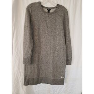 Women's Roots Gray Sweatshirt Dress Size M